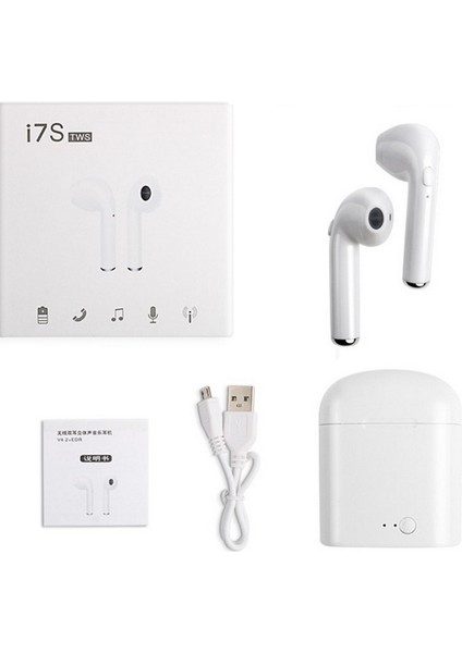 I9 Tws Bluetooth Kulaklık Spor Kulaklıklar Stereo Kulaklık Kablosuz Bluetooth Kulaklık Kulak Içi (Yurt Dışından)