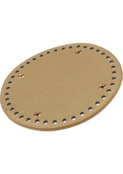 40 Delik Tırnak Yuvarlak Çanta Alt Yastık Ped El Yapımı Dıy Çanta Altın