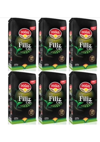 Siyah Filiz Çayı 1000 gr x 6