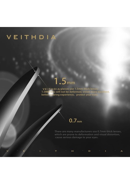 Veıthdıa Lüks Güneş Gözlüğü - Kadınlar Için Polarize UV400 Fotokromik Lens (Yurt Dışından) indirimleri