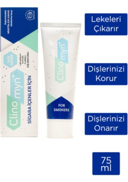 Sigara Içenler Için Diş Macunu 3x 75ML