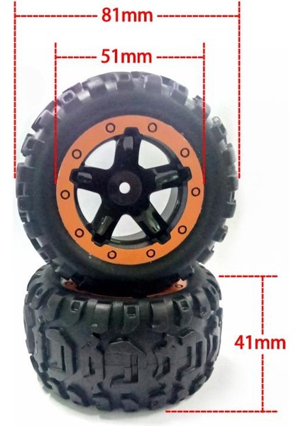 Haıboxıng Wheels Complete (For Truck)