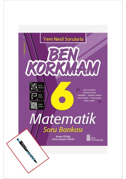 6. Sınıf Ben Korkmam Matematik Soru Bankası