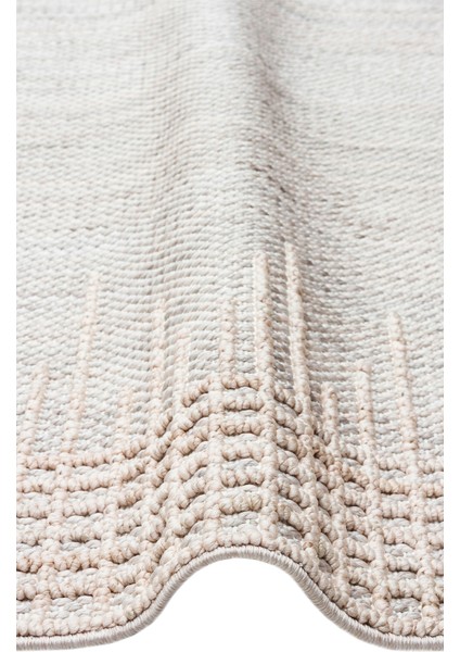 Cozy Czy 01 Grey Beıge Hav Toz Vermez Modern Örgü Dokuma Makine Halısı modelleri