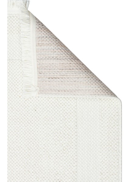 Cozy Czy 05 Cream Hav Toz Vermez Modern Örgü Dokuma Makine Halısı