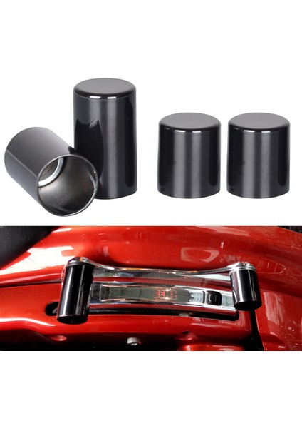 4x Krom Bağlantı Donanım Kapakları Fit Harley Sokağı Glide Siyah İçin (Yurt Dışından) modelleri