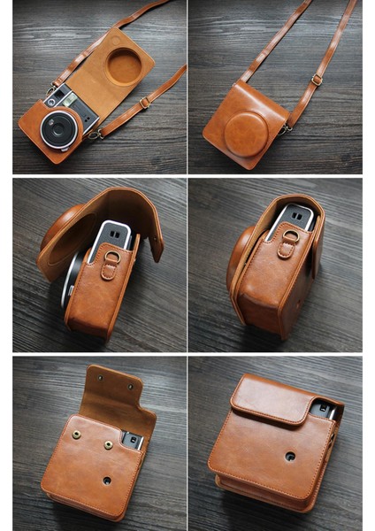 Kamera Durumda Hafif Küçük Ayrılabilir Kamera Aksesuarı Instax Mini 40 Kahverengi Için (Yurt Dışından) fırsatları