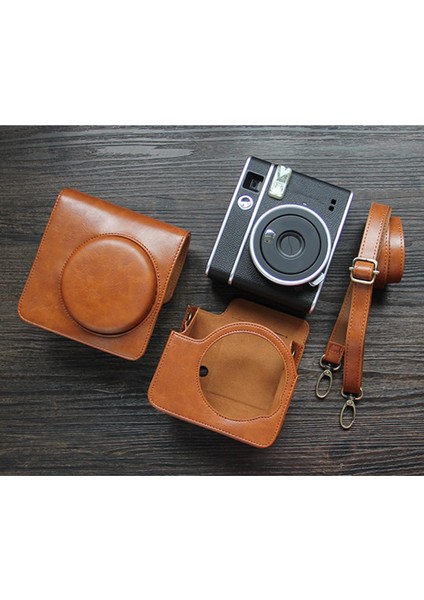 Kamera Durumda Hafif Küçük Ayrılabilir Kamera Aksesuarı Instax Mini 40 Kahverengi Için (Yurt Dışından) indirimleri