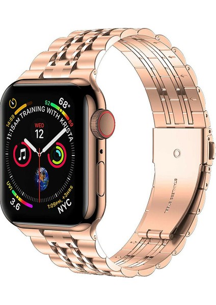Apple Watch Uyumlu 4 5 6 7 45MM 44MM 42MM Rolex Tasarım Premium Kordon