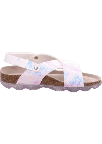 Jellies Soft Mantar Taban Gümüş Sandalet