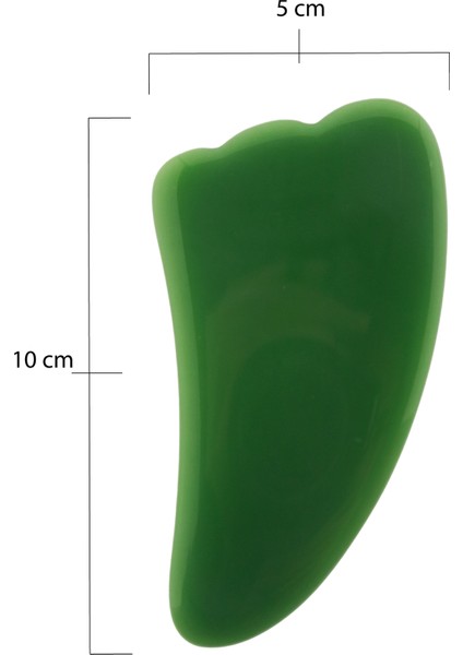 Aventurin Kalp ve Tırtıklı Guasha Yüz Masaj Aleti Face Gua Sha Premium fiyatları