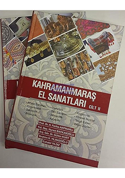 Kahramanmaraş El Sanatları 1-2 (2 Cilt Takım)