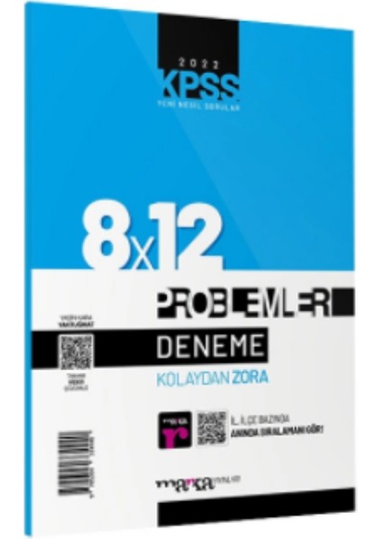 KPSS Yektug Mat Problemler Soru Bankası & KPSS Yektug Mat 8X12 Problem Denemeleri