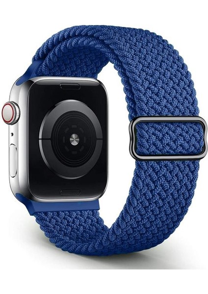Cool Cold Apple Watch Solo Döngü 38/40/41 mm Uyumlu Örgü Elastik Tokalı Ayarlanabilir Kordon