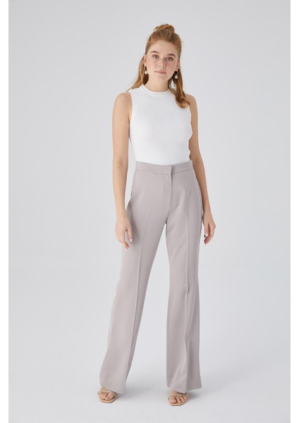 Saten Ispanyol Paça Pantolon Taş indirimleri