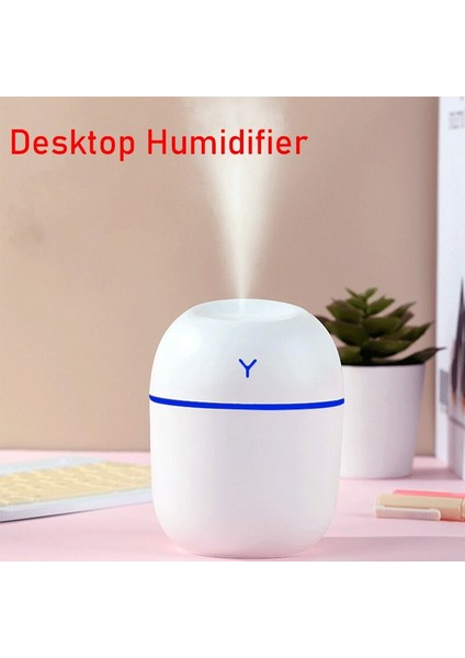 Yeni Mini Hava Nemlendirici USB Aroma Esansiyel Yağı Difüzör ile 220ML Taşınabilir Ev Araba Ofis Için Humidificador LED Gece Lamba (Yurt Dışından)