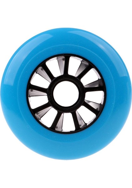 Roller Patates Tekerlekleri Kapalı Açık Hızlı Paten Tekerlekleri Aracı Siyah/mavi/kırmızı 100MM Mavi (Yurt Dışından)