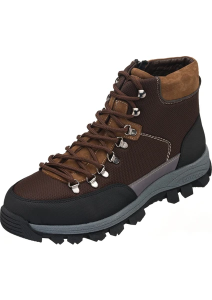 Costo Shoes 45,46,47,48,49,50 Numaralarda AG1071 Kahve  Kapsüllü  Trekking Taban Yeni Sezon Üst Kalite Büyük Numara Erkek Deri Bot