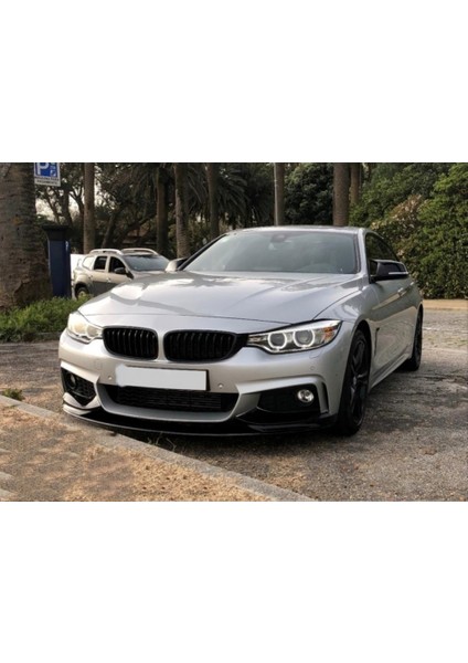 Bmw 4 Serisi F32 2014-2020 Ön Lip Piano Black