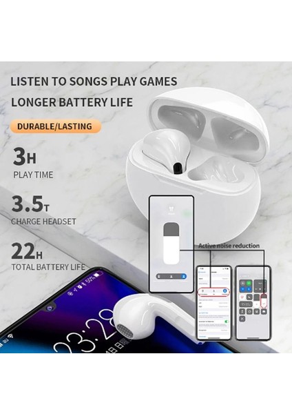Kablosuz Bluetooth 5.0 Kulaklık - Beyaz (Yurt Dışından) modelleri