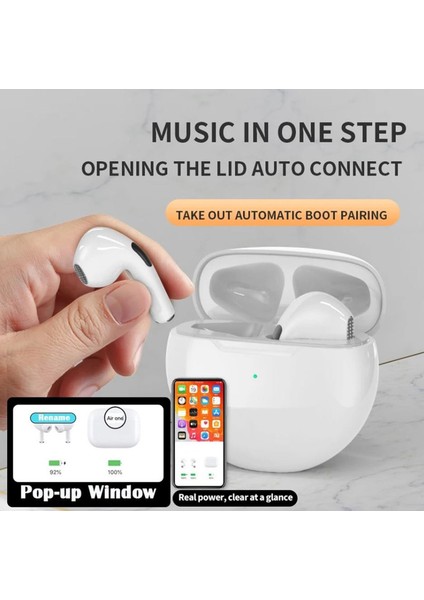 Kablosuz Bluetooth 5.0 Kulaklık - Beyaz (Yurt Dışından) fırsatları