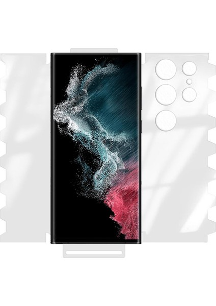 Samsung Galaxy S22 Ultra Ön Arka Yan Koruma Full Body Film - FL360