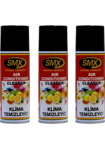 3 Adet Klima Temizleyici / Atom 200 ml