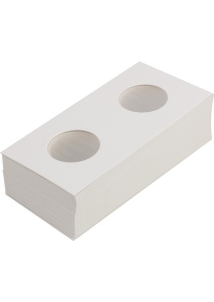 50 Adet Damga Karton Sikke Tutucular Kapak Konteyner Koleksiyonu 27.5 mm. (Yurt Dışından)