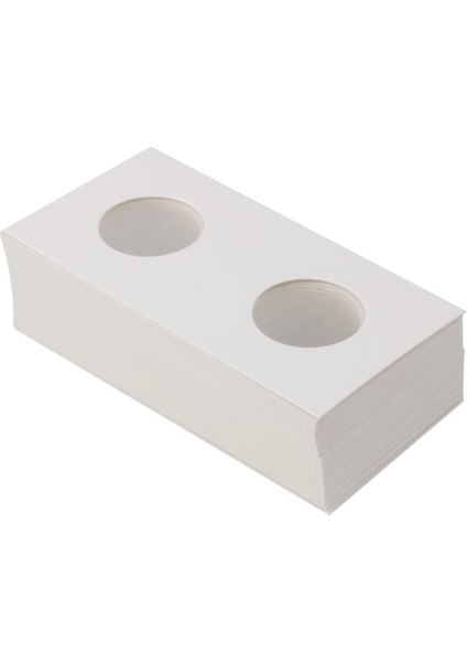 50 Adet Damga Karton Sikke Tutucular Kapak Konteyner Koleksiyonu 27.5 mm. (Yurt Dışından)
