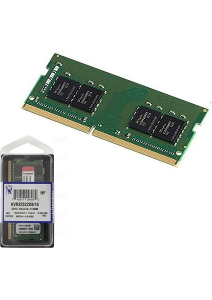 16GB 3200MHZ DDR4 CL22 Notebook RAM KVR32S22D8/16 (1.2V)