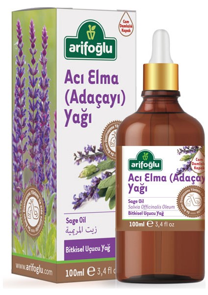 Acı Elma Adaçayı Yağı 100 ml