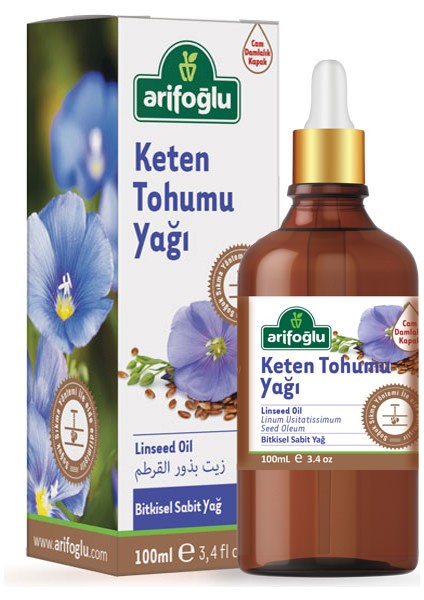 Keten Tohumu Yağı 100 ml (Soğuk Sıkım)