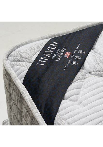 King Koil Luxury Heaven Firm Yünlü Yatak Tek Kişilik - 100x200 cm