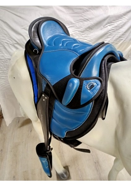 Atsar Equestrian Ithal Comfortride Deri Endurance Eyer Set