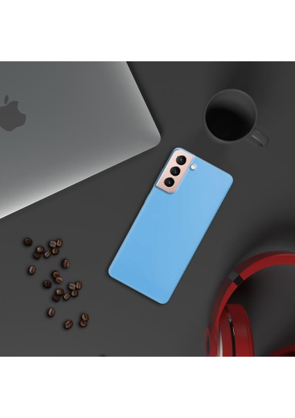 Xiaomi Pocophone X3 Ince Mat Silikon Kılıf Mavi fiyatları