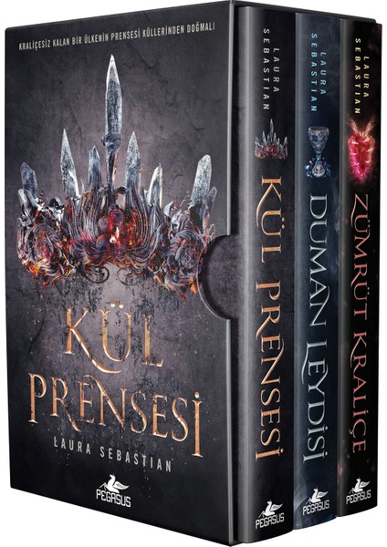 Kül Prensesi Serisi Kutulu Özel Set (Ciltli 3 Kitap) - Laura Sebastian