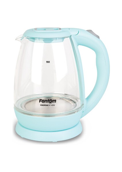 Fokurdak Kt 4000 Cam Su Isıtıcısı Mavi