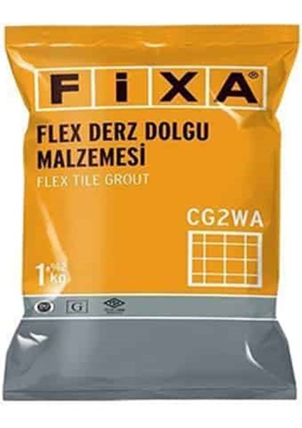 Flex Derz Dolgu 6mm BEYAZ-01KG