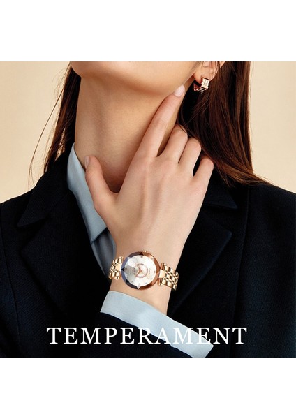 Kuvars Kadın Saatleri - Beyaz 30.3 x 9.5 mm. (Yurt Dışından) indirimleri