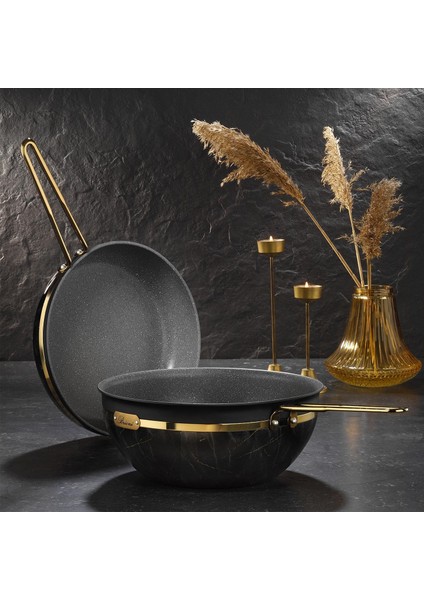 Selectıon 26CM Wok Tava Siyah