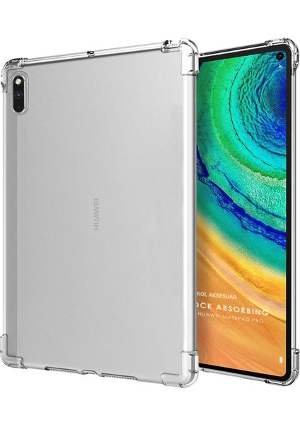 Huawei Matepad Pro 10.8 (2021) Kılıf Airbag Darbe Emici Nitro Shock Silikon