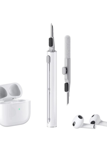 Apple Airpods Pro 3 Bluetooth Kulaklık Temizleme Kiti Kalemi