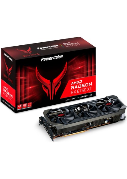 Red Devil RX6750XT Oc 12GB 192BIT Gddr6 (Axrx 6750XT 12GBD6-3DHE/OC)