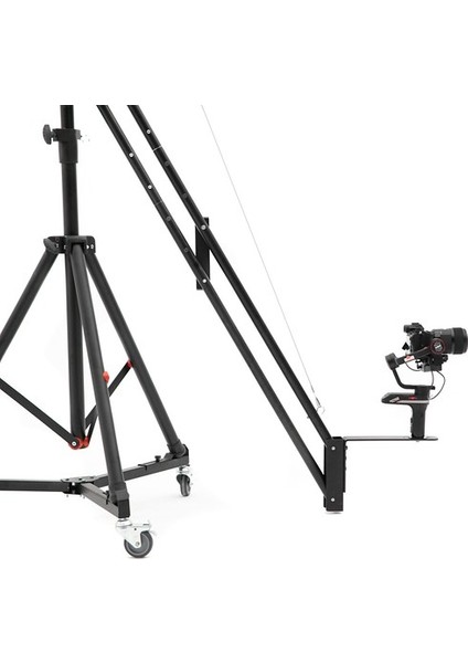 Jimmy Jib Profesyonel (300CM) (10KG Kapasiteli) Çantalı + Kargo