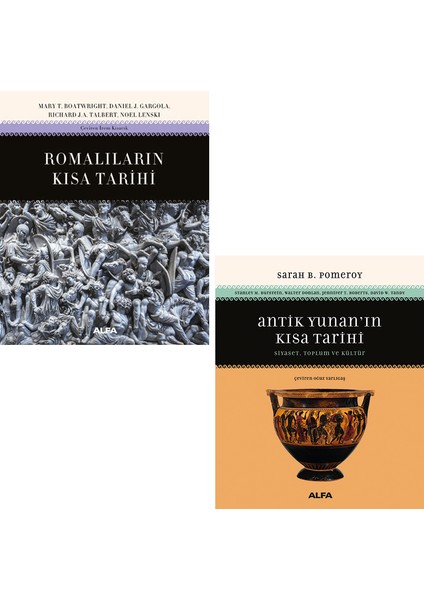 Romalıların Kısa Tarihi - Antik Yunan'ın Kısa Tarihi 2 Kitap Set