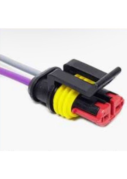 2K024 Üniversal Süper Seal - 2 Pinli Erkek Soket