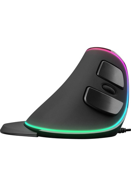 SMX-R618 Terrıfıc Siyah Ultra Rgb Efektli 4000DPI 6 Tuşlu Dikey Ergonomik Dikey Mouse