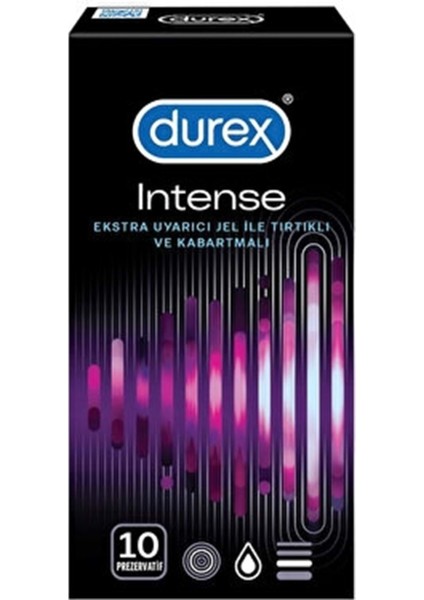 Intense 10 Adet Prezervatif