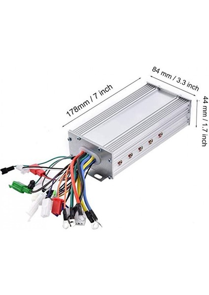 Cansın Motors 36V / 1000 W Brusless / Fırçasız Motor Beyni (Controlör)