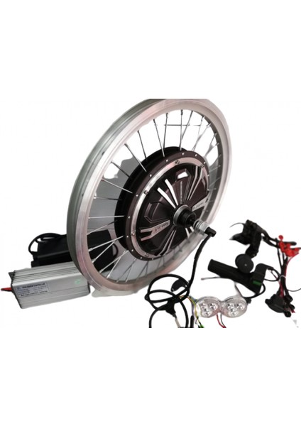 Cansın Motors 20" (Inç) 36 Volt 250 Watt Jant Bisiklet Için Motor Seti